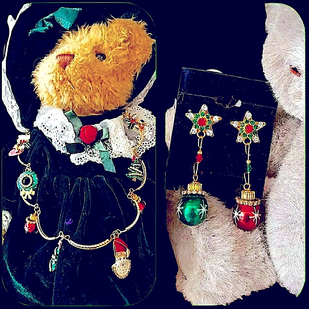 HIGH END, “LUNCH AT THE RITZ", CHRISTMAS SEMI PARURE